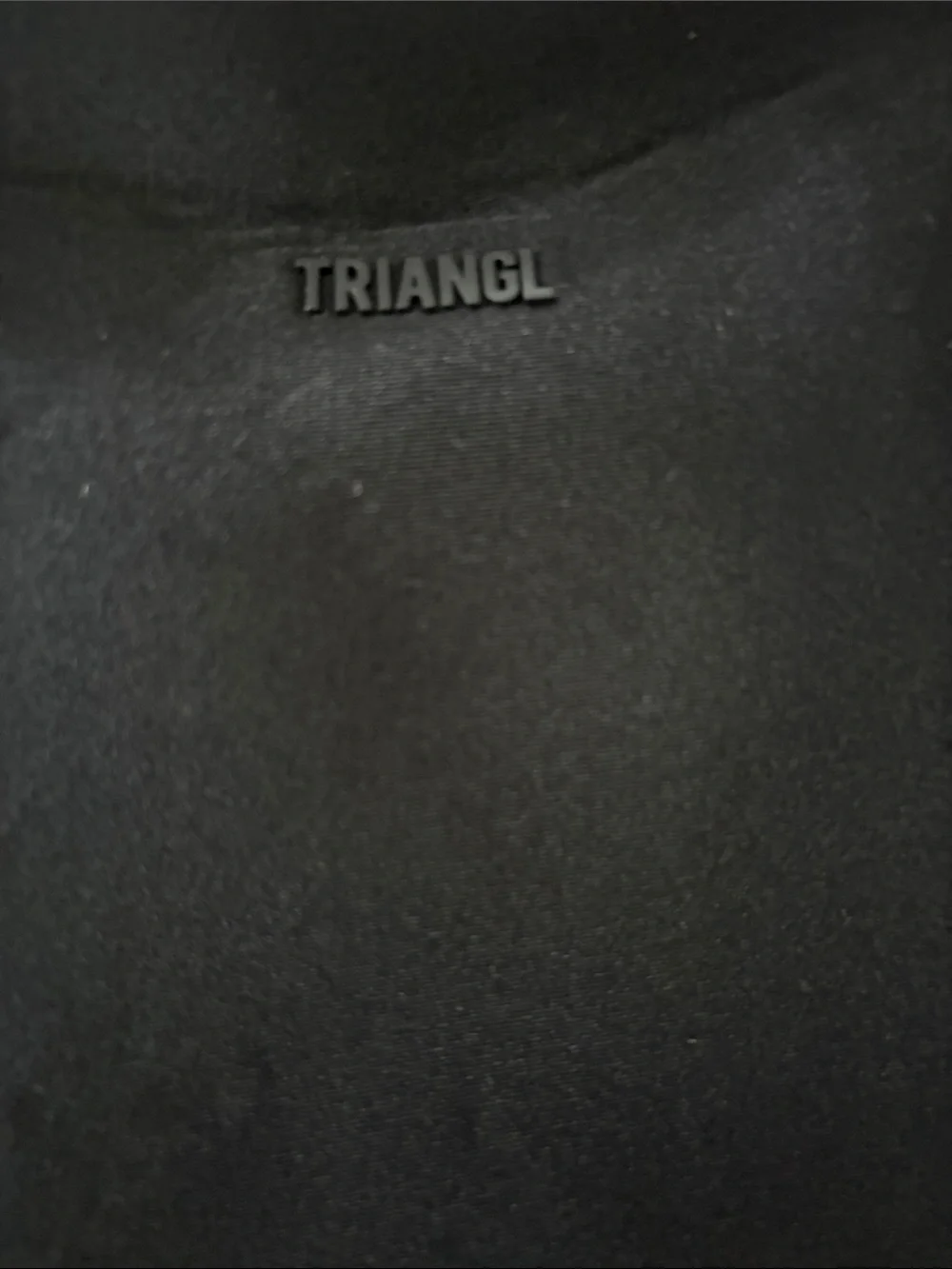 New Triangl VINCA - EBONY BLACK TRIANGLE BIKINI SET